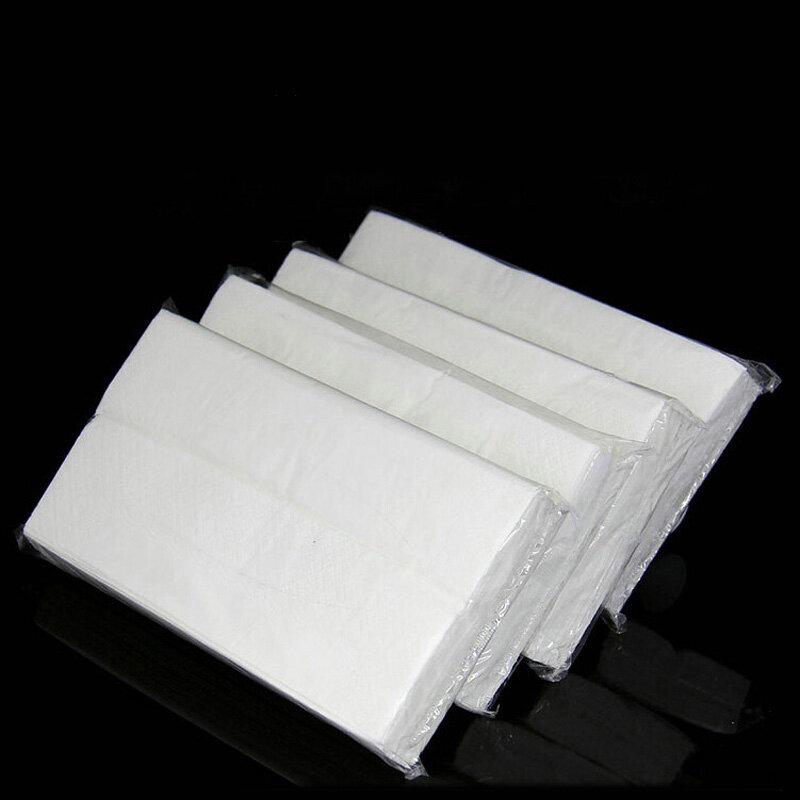 Confezione da 4 fazzoletti Per auto con 30 pezzi di tessuto sul lato Per confezione Per ricarica di carta Per scatola di fazzoletti Per auto Per l'uso del bagno di casa del veicolo