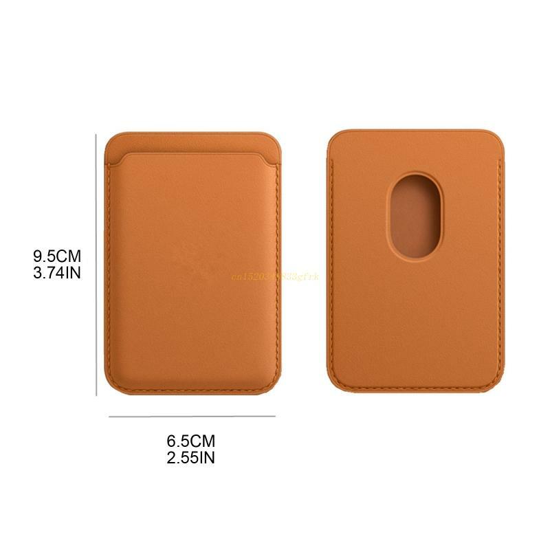 휴대용 마그네틱 지갑 카드 홀더 슬리브, 드롭 쉬핑 전화 카드 뒷면 포켓