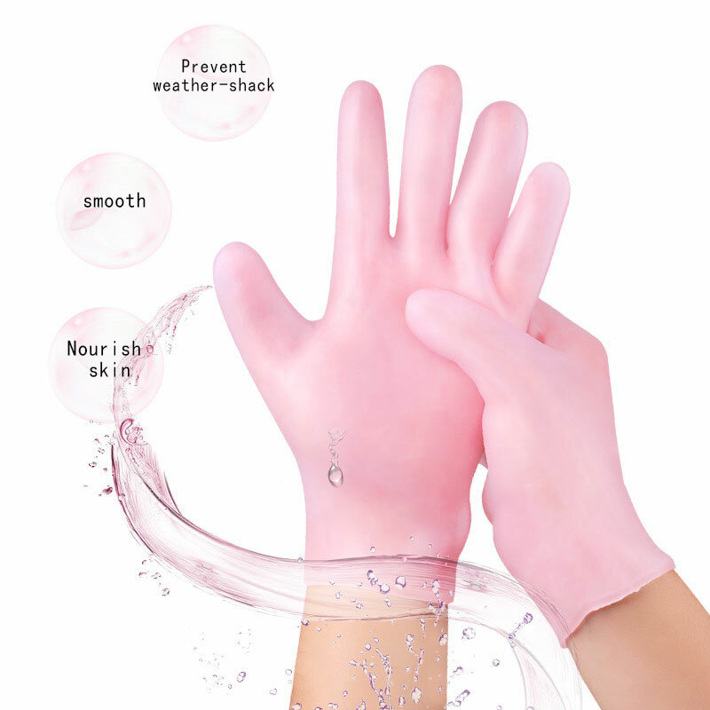 SPA Gel Handschuhe Feuchtigkeitsspendende Bleaching Peeling Glatte Schönheit Hand Pflege