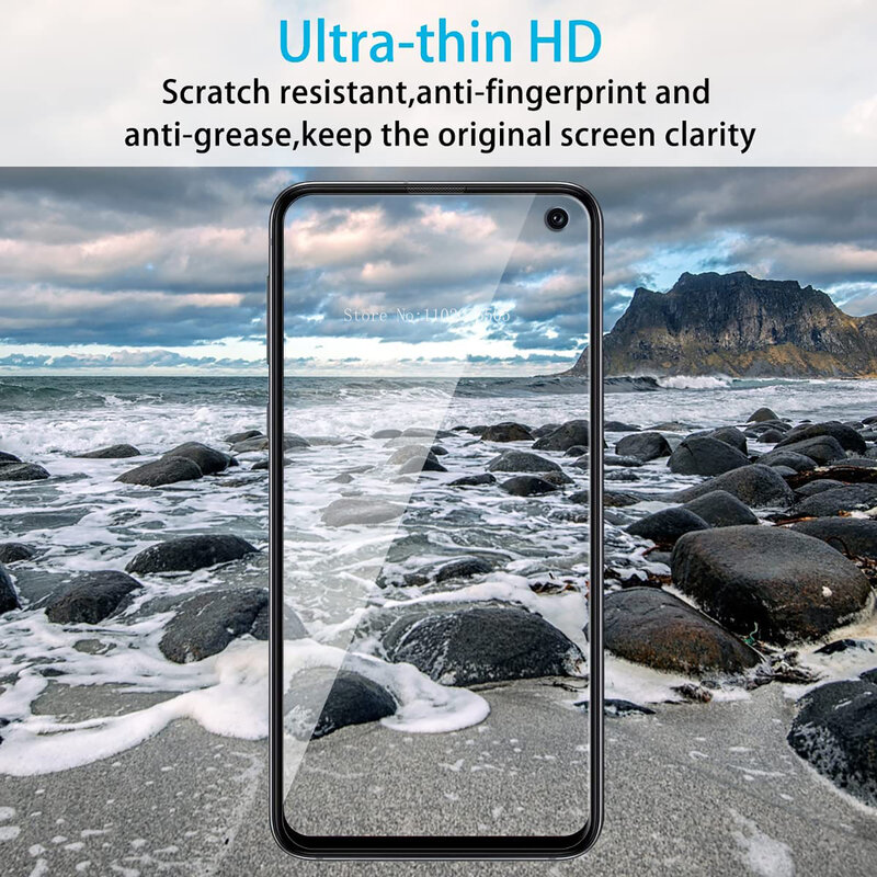 4 szt. Szkło ochronne na ekran do Samsung Galaxy S10e G970 pełne pokrycie szkło hartowane na A2 rdzeniowej folii darmowa wysyłka