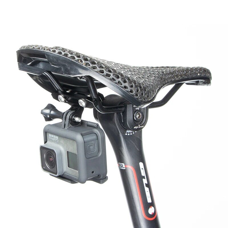 GUB 682 Road / Mountain Bike Saddle Track Camera Base With Standard Radar Tail Light Interface For Garmin / Magene