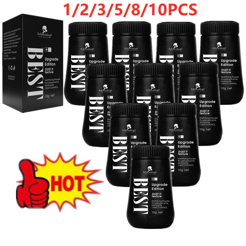 1/2/3/5/8/10X Mattifying Powder Increases Hair Volume Captures Haircut Unisex Modeling Styling Fluffy Hair Powder Absorb Grease