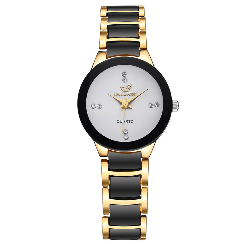คู่นาฬิกาผู้หญิงที่มีชื่อเสียงยี่ห้อ Lover นาฬิกาสำหรับผู้ชายสแตนเลสสตีลนาฬิกาผู้หญิงนาฬิกาข้อมือ Relogio Feminino