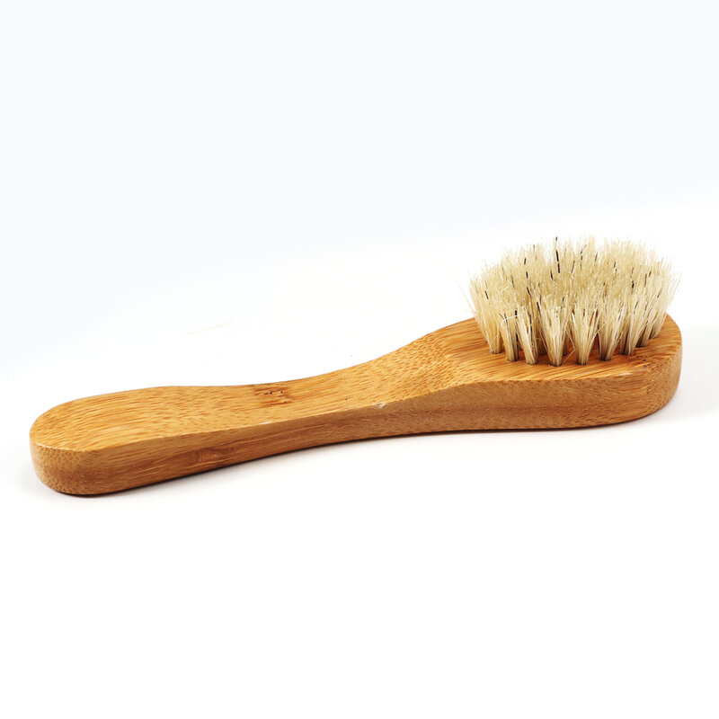 1~10PCS Natural Face Brush Bristles Exfoliating Face Brushes Wooden Woman Man Skin Care Body Brush Massager Scrubber Tools