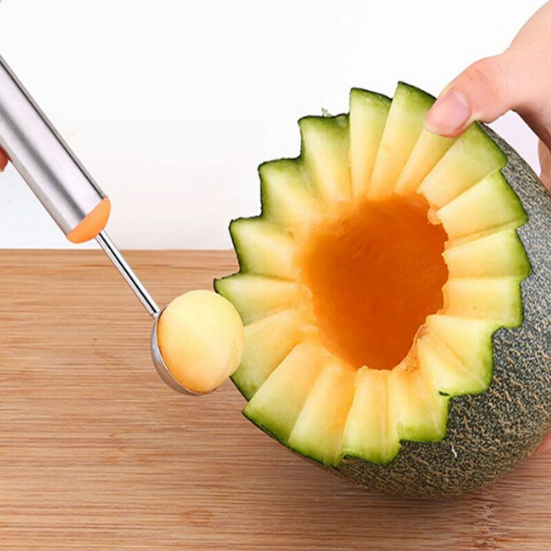 Bakeware Kitchen Spoon Mashed Pastry Tools Ball Digger Fruit Platter Tools Fruit Ball Spoon Scoop