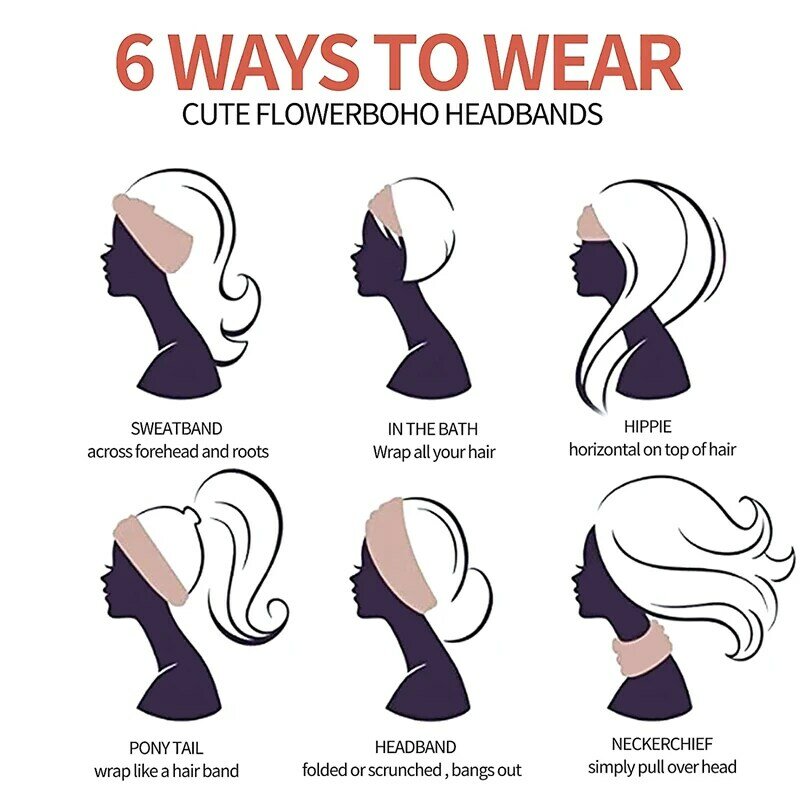 Neue Boho einfarbige breite Stirnbänder Vintage Knoten elastische Turban Kopf wickel für Frauen Mädchen Baumwolle weiche Bandana Haarschmuck