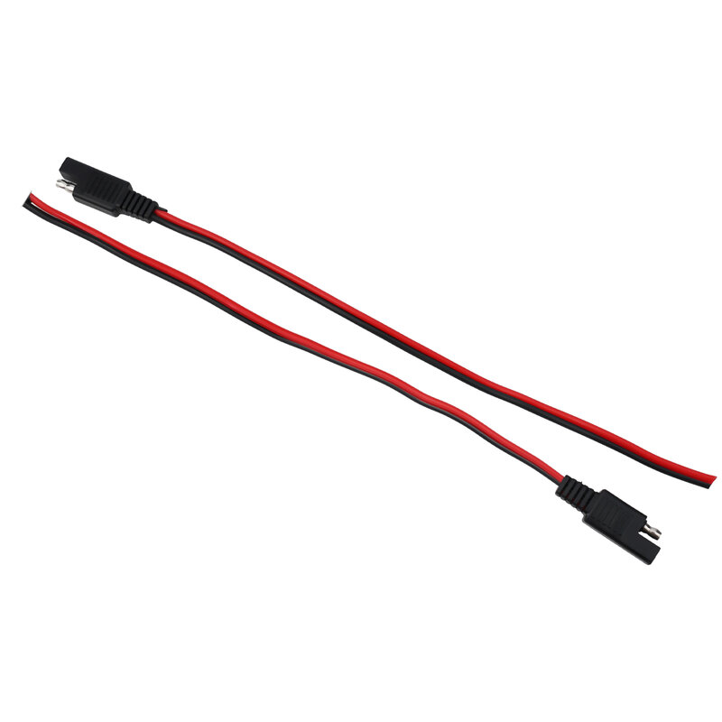 1Pair SAE Single Ended Extension Cable 18AWG SAE Disconnect Plug Cable 25CM Solar Battery Plug CordElectrical Equipment Supplies