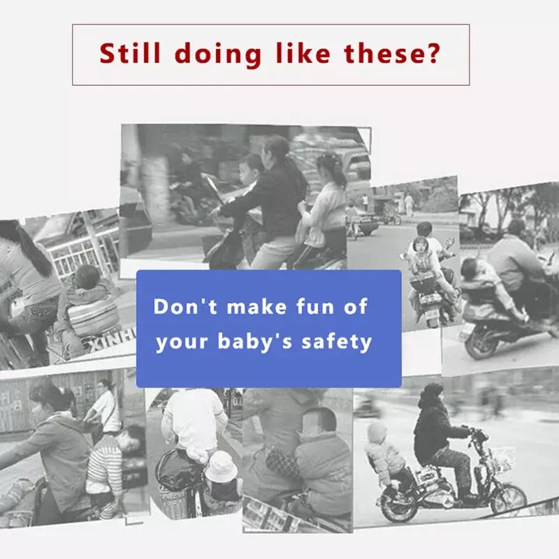 เข็มขัด sabuk Motor นิรภัยสำหรับเด็กเล็ก, สายรัดสำหรับขี่มอเตอร์สายสะพายอุ้มเด็กป้องกันการสูญหายป้องกันการตก