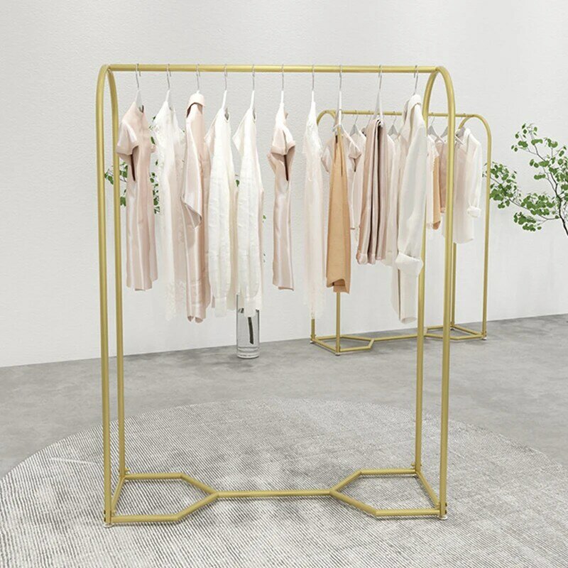 custom，Best Selling Display Stand Rack For Clothes Shop Metal Clothes Display Rack