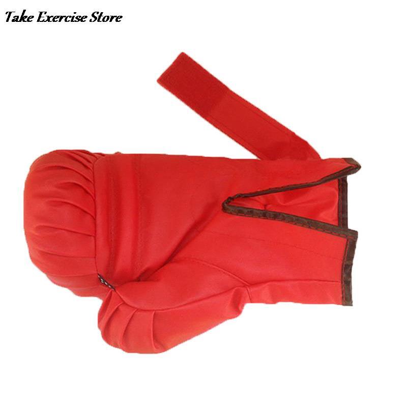Kick Boxing Handschuhe für Männer Frauen PU Karate Muay Thai Guantes De Boxeo Freies Kampf MMA Sanda Training Erwachsene Kinder ausrüstung