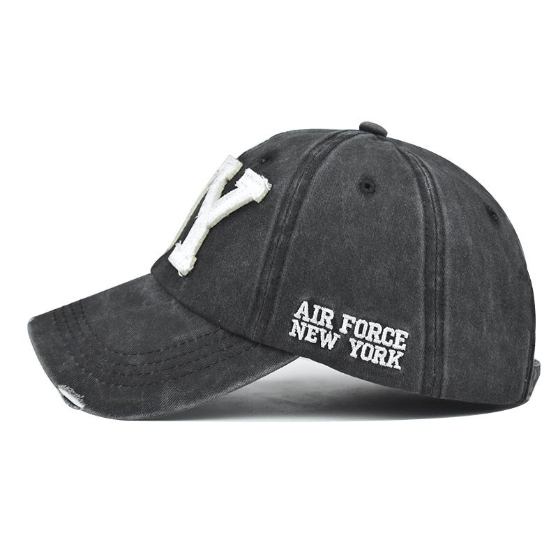 قبعة بيسبول مع حرف NY للرجال والنساء ، قبعة Snapback ، قبعة شمس ، قبعة مزودة ، قبعة رياضية ، هيب هوب ، ربيع وخريف