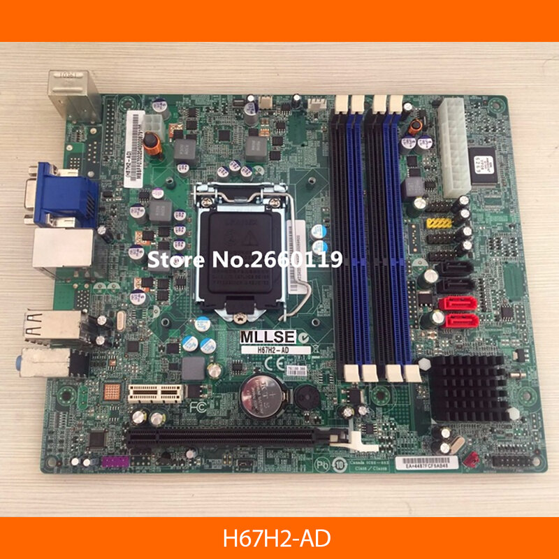 Desktop Mainboard For ACER H67H2-AD AX1930 H67 Motherboard Fully Tested