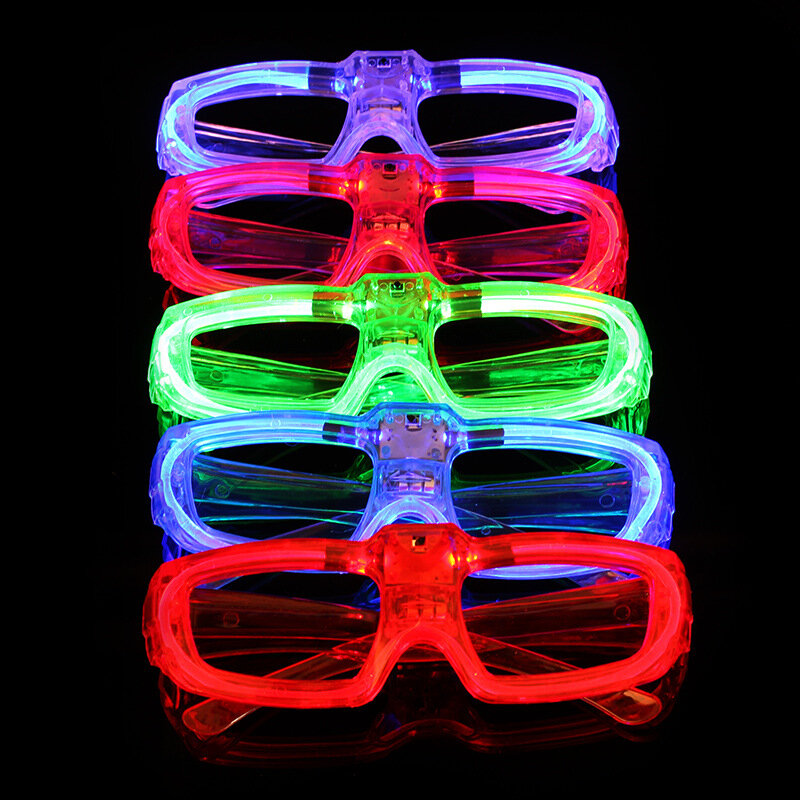 Jouet de fête en verre à lumière LED, 3 modes d'éclairage, décoration d'Halloween