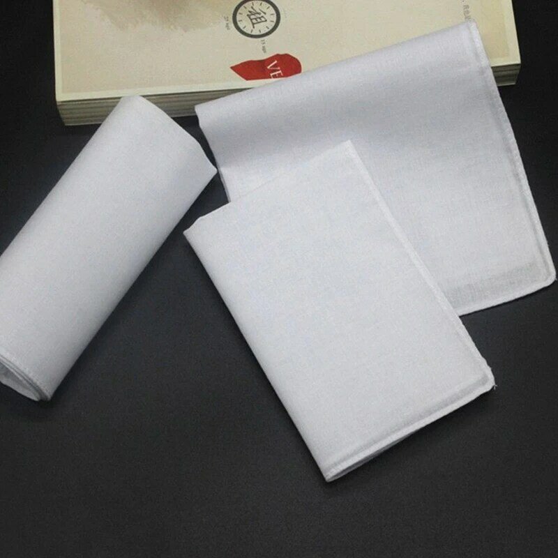 Przenośna chusteczka kwadratowa typu Tie-dye, przydatna dla kobiety, mężczyzny, dżentelmena, chusteczka F0S4