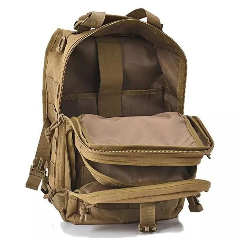 Riliwire-Camouflage Peito Bag, impermeável, Oxford, Único Bolsas de Ombro, Tactical Peito Bolsas, Grande Capacidade, Crossbody Bolsas