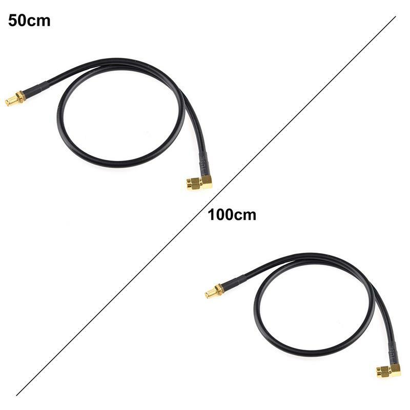 Câble coaxial radio pour Baofeng UV-5R UV-9R UV-82 Walperforated Talkie câble d'extension d'antenne 50/100cm AR-148 AR-152 SMA mâle-femelle