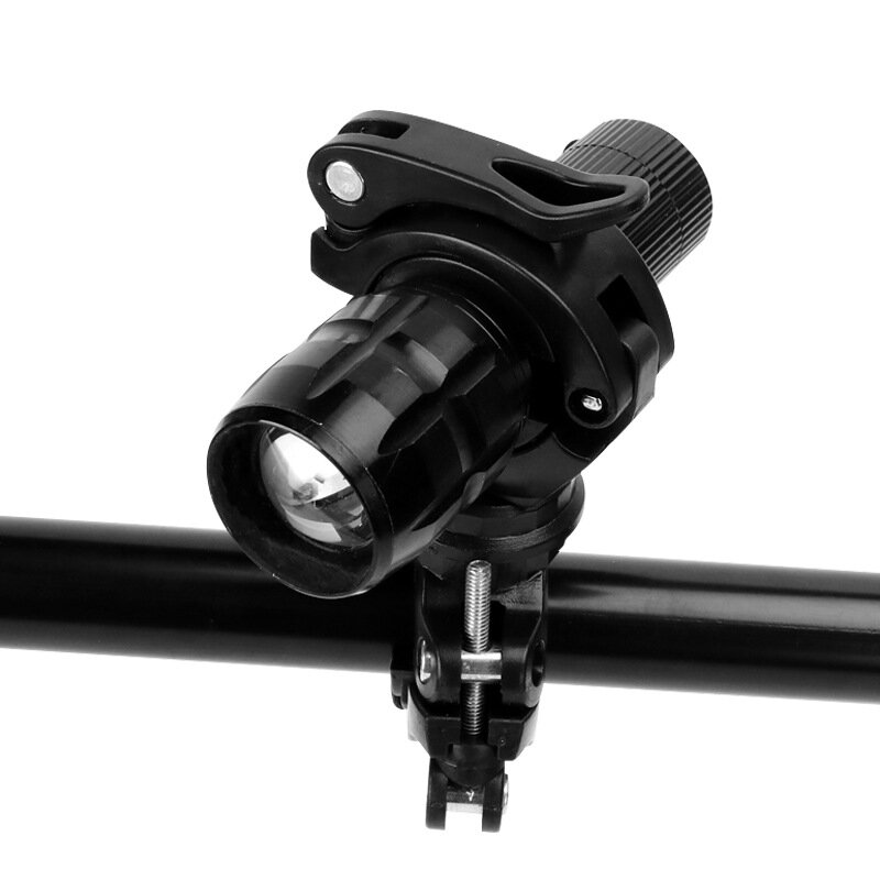 Support de lampe de vélo rotatif résistant à 360 degrés, lampe torche LED, support de pompe de sauna, support à dégagement rapide