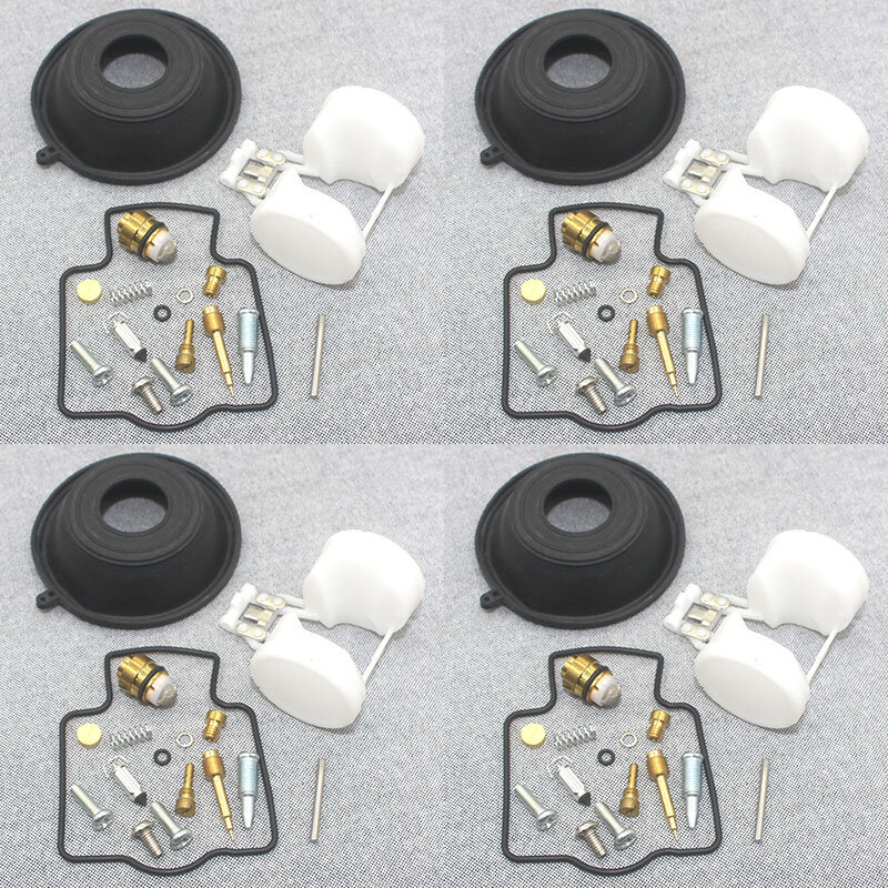 for Ninja ZX750 ZX7R ZX750P 1996-2003 Motorcycle Carburetor Fuel System Repair Kit Plunger diaphragm float