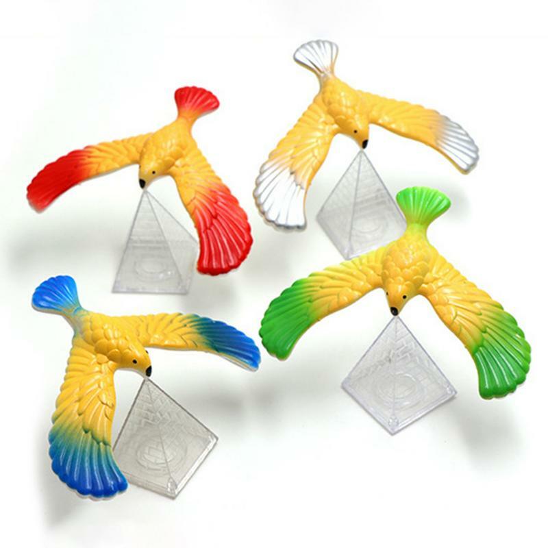 Spaß Balance Vogel Spielzeug Neuheit Schwerpunkt Ausgleich Vogel Finger Spielzeug für Party Werbe geschenke Retro Magie Geschenk Strumpf Stuffers