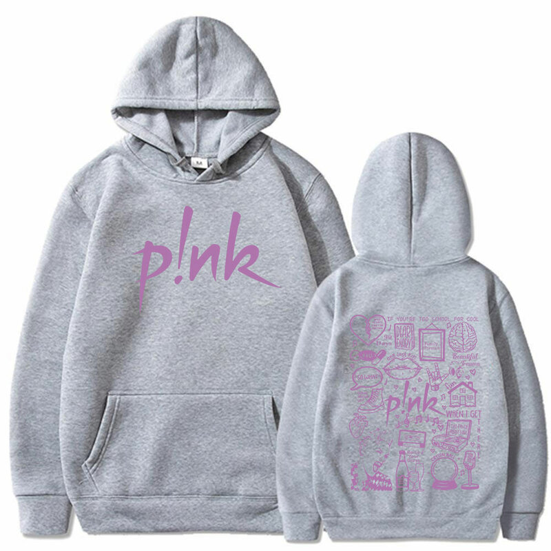 Pink Singer Summer Carnival 2024 Hoodie Men Women Fashion Harajuku Hoodies Vintage Casual Oversized Sweatshirts Coat Fans Gift