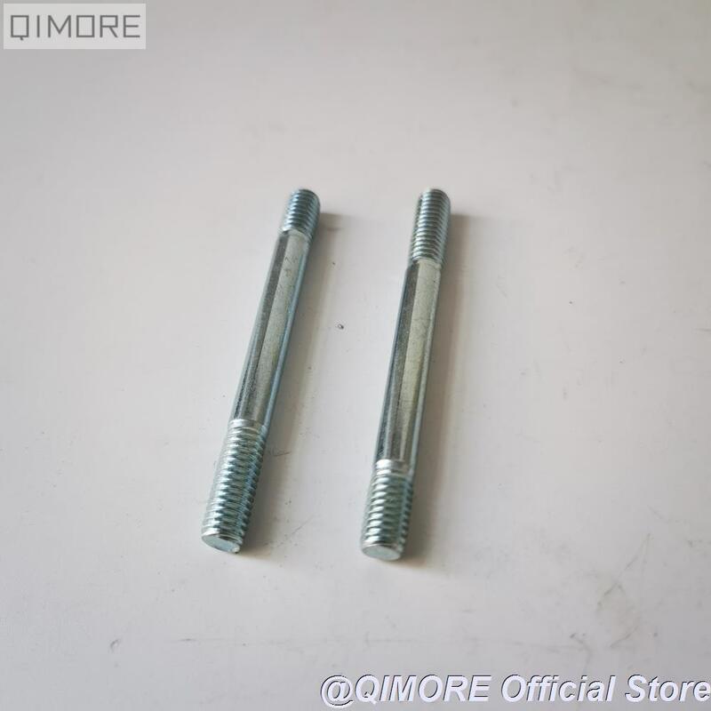 GY6 Uitlaat Stud/Bout/Uitlaat Pakking/Intake Stud (M6 Draad) voor Scooter Quad GY6 50 125 150 139QMB 152QMI 157QMJ