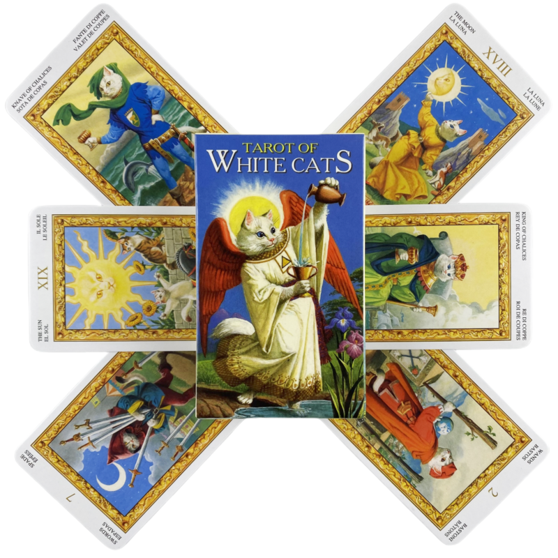 Колода карт С небесным Таро, колода карт с изображением ораклов, англоязычных гадания, игра в игры