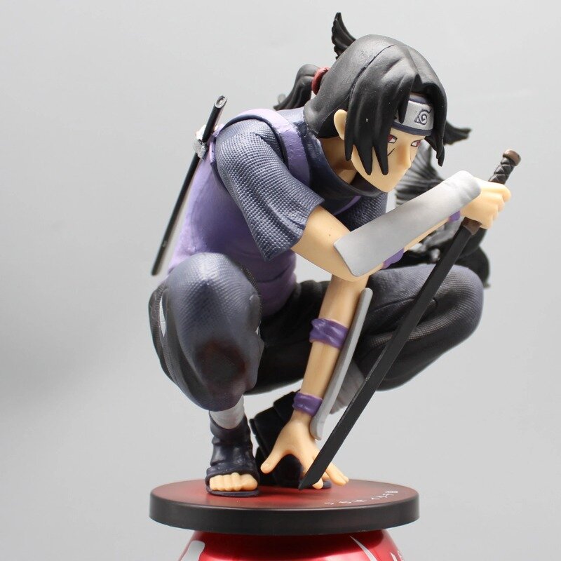 15cm Naruto Anime Figure GK Uchiha Itachi Tsukuyomi Crow Manga Statue Pvc Action Figurine Collectible Model Doll Toy Gift