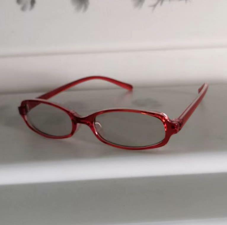 Óculos Ópticos Retro Meninas, Espelho Decorativo, Proteção UV Plain, Pode Ser Substituído por Miopia