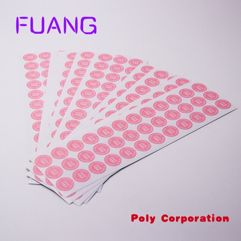 Custom  China Factory Use Widely Self Adhesive sticker logo big logo sticker Waterproof Sticker packaging labels