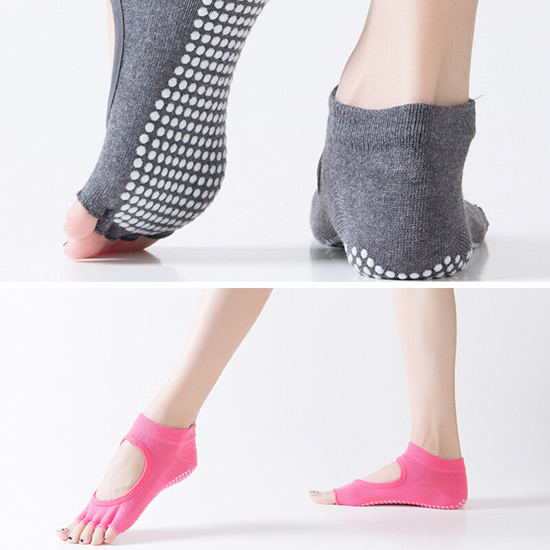 1 пара, женские силиконовые носки для йоги