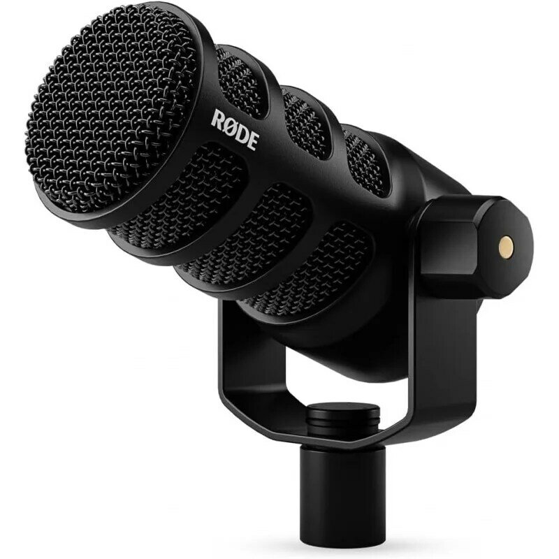 RØDE PodMic USB Versatile Dynamic Broadcast Microphone With XLR and USB Connectivity for Podcasting, Streaming, Gaming, Music-Ma