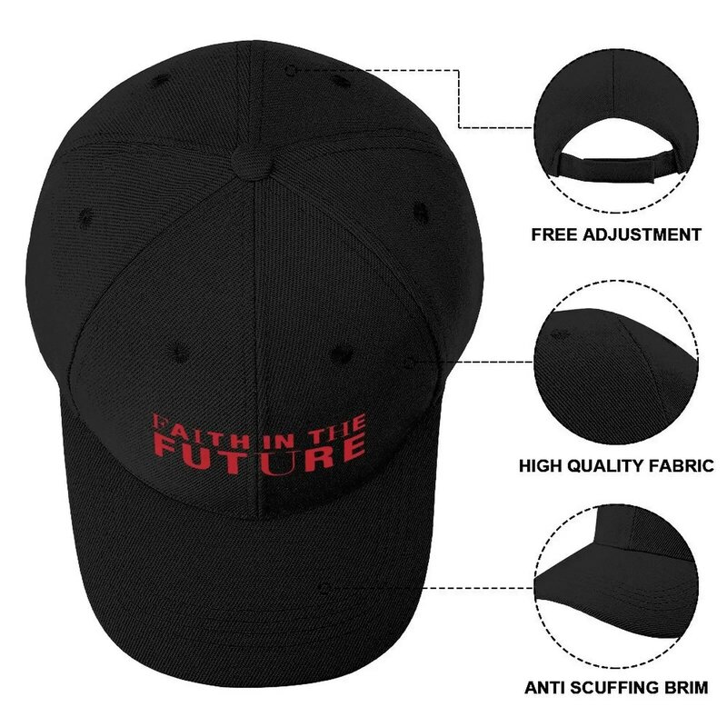 Topi bisbol faith di masa depan Pria Wanita, topi pantai baru