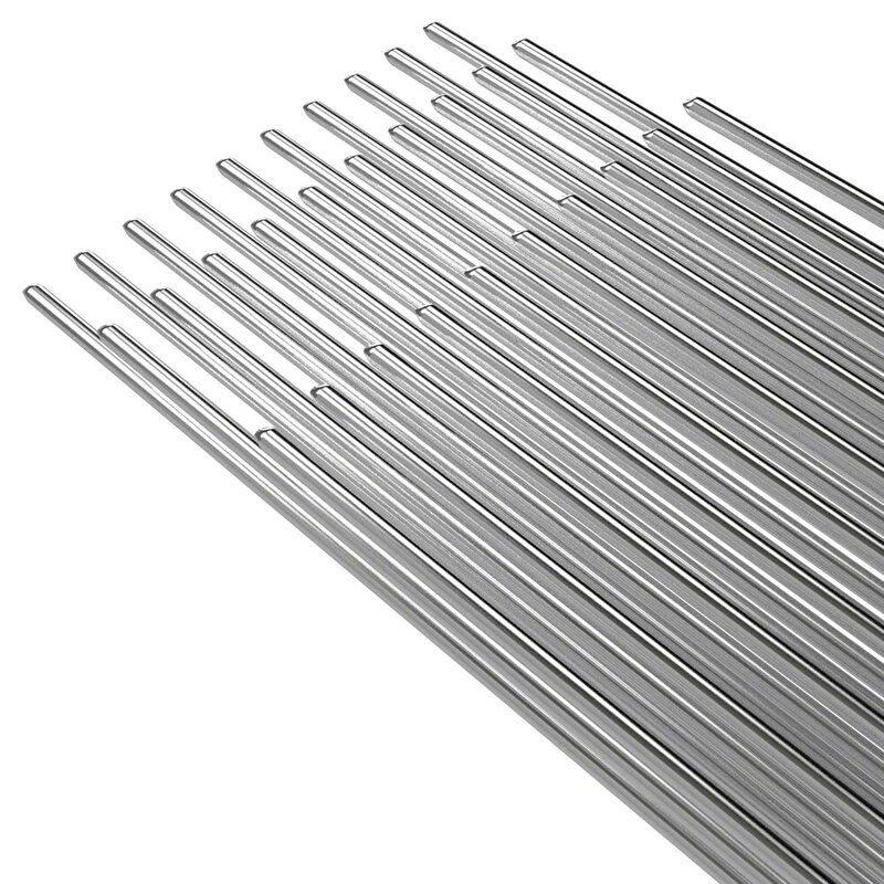 50PCS filo di saldatura in alluminio a bassa temperatura animato 2mm * 500mm Al asta di saldatura senza bisogno di polvere di saldatura