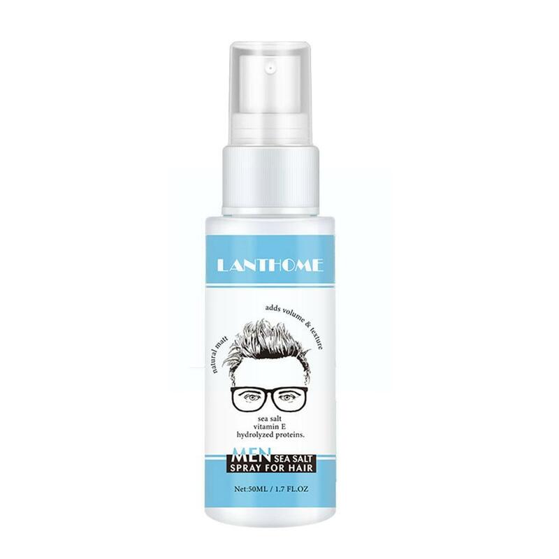 Firstsun-Volumizing Hair Spray para homens, tratamento de cabelos secos e crespos, hidratante suave, reparar danos ao cabelo, sal marinho, Ca Z3J7