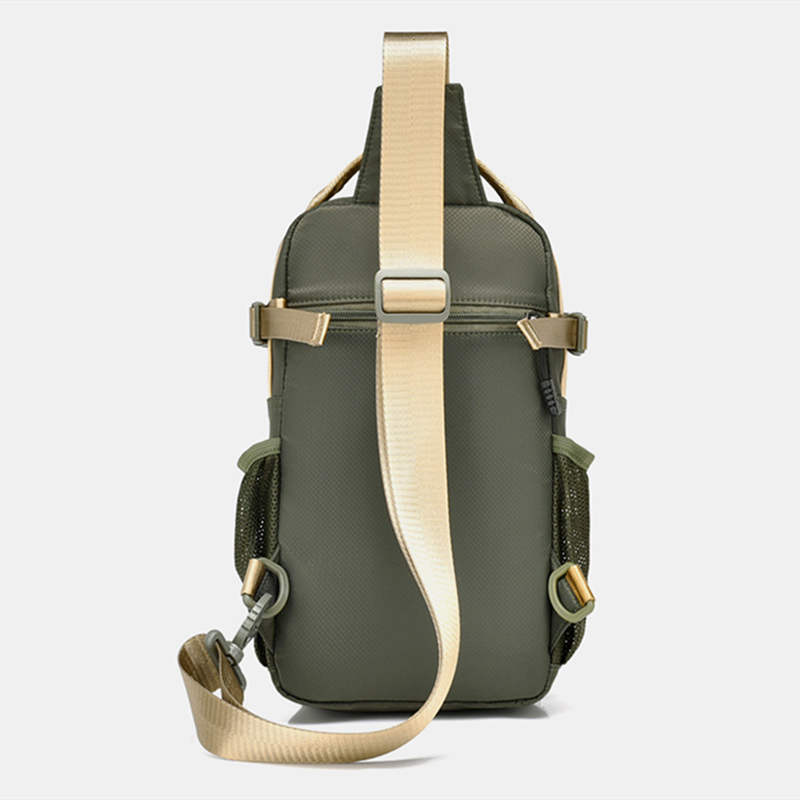 2024 New Outdoor Large Chest Bag Leisure Shoulder Bag Oxford Cloth Crossbody Bag Multi-function Waterproof Backpacks