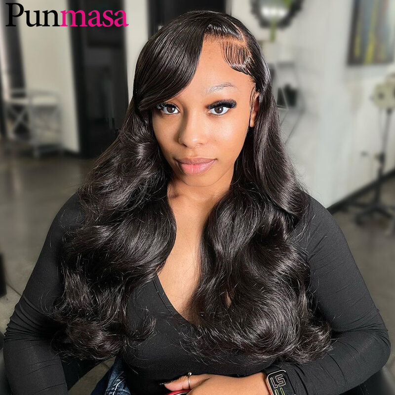 Go Body Wave Perruques de cheveux humains, Highlight Brown, Blonde Wear, 13X6, 13tage Lace Front Wig, Pre-Plucked Glueless, 5x5 Lace Closure Wig
