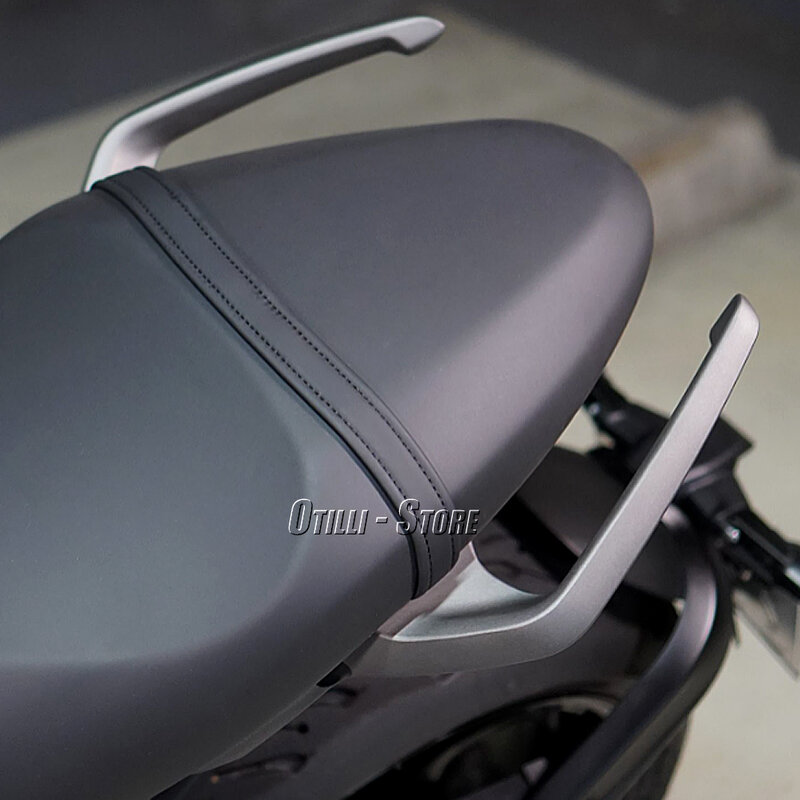Baru sepeda motor aluminium belakang bar pegangan kursi boncengan penumpang pegangan sandaran tangan untuk Trident660 Trident 660 2021 2022 2023