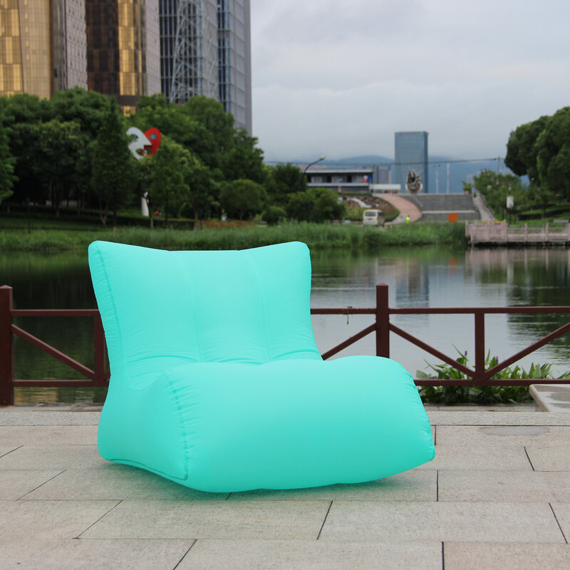 Canapé-lit gonflable portable pour une personne, étanche à l'humidité, étanche à l'eau, paresseux, extérieur