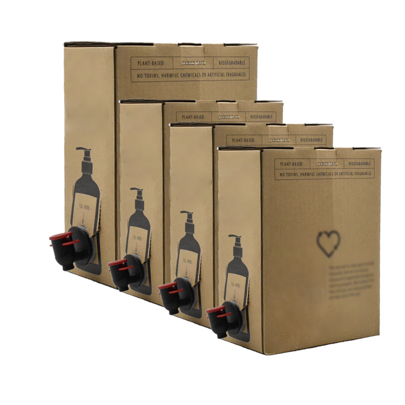 Customized product1 Liter 3L 5L 10L 15L Bib Bag in a box Food Grading Foil Coffee Tea Wine Aseptic Bag In Box 3l With Valv
