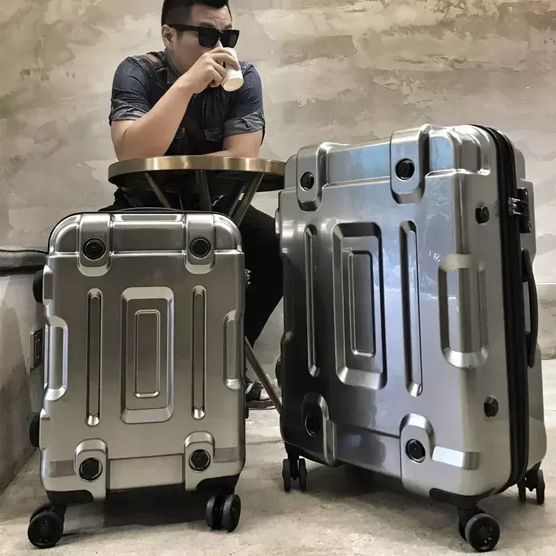 Hot sales Suitcase Personalized Luggage for,thickened silent and shockproof Trolley Box, universal wheel,Suitcases on wheels
