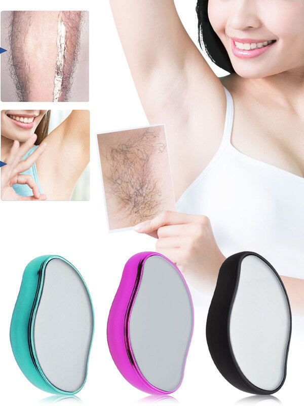 Safe Epilator Stone for Painlilation Crystal Eraser  Can Washableess Hair Removal Lowers Body Hairs Grow Painless Dep