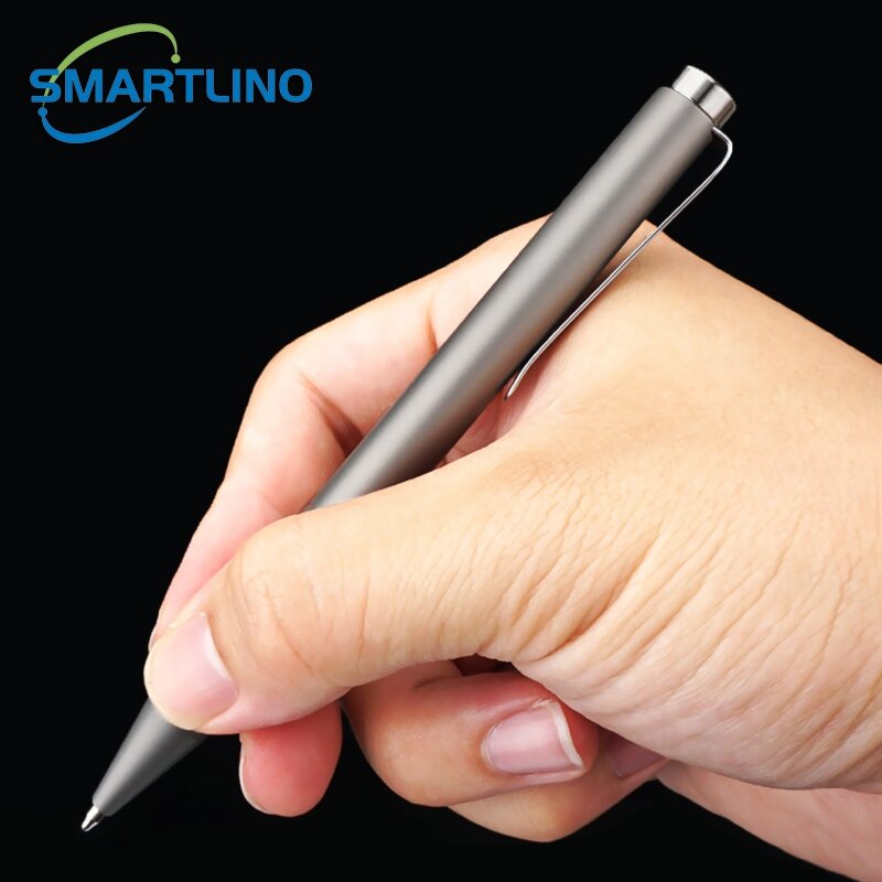 Ручка шариковая титановая тактическая с болтом, ручка для самообороны, инструменты для письма для повседневного использования, подарок на открытом воздухе, для путешествий, офиса