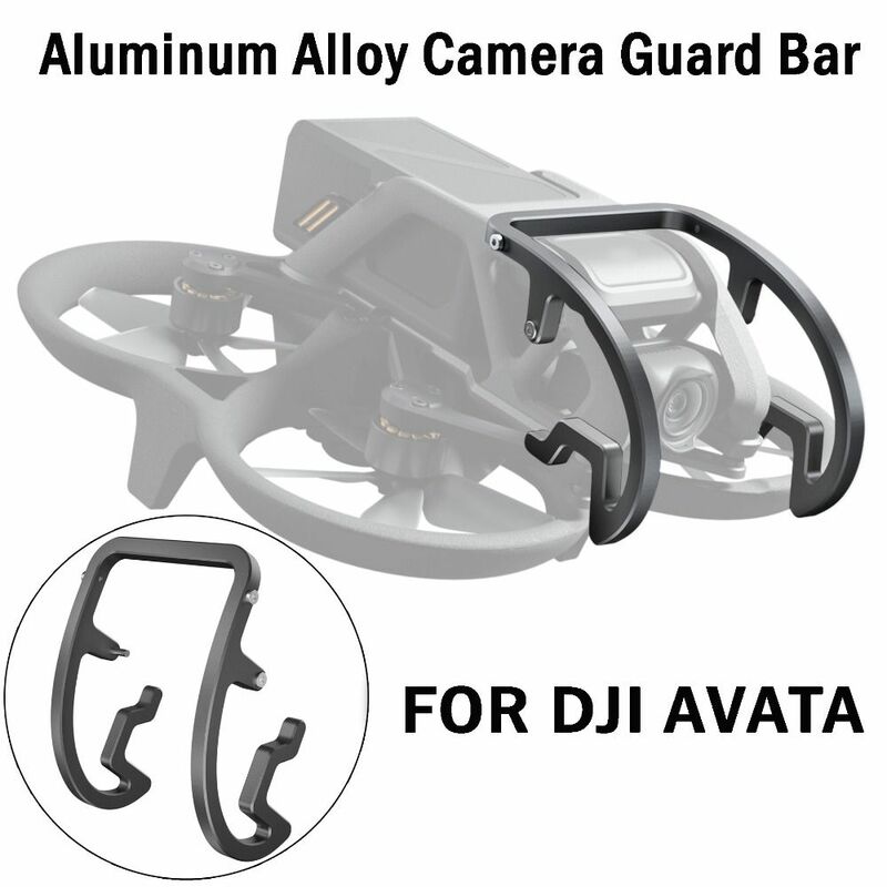 อุปกรณ์เสริมป้องกันป้องกันการชนกันทุกด้านมีกิมบอลกันชนกล้องอะลูมินัมอัลลอยสำหรับ DJI Avata