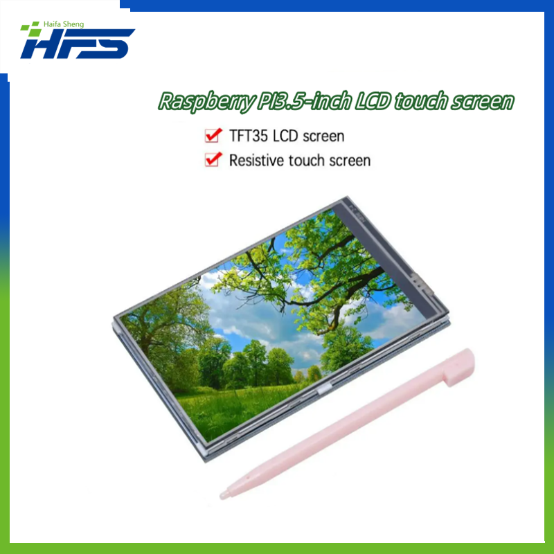 Nuovo schermo Touch Screen TFT LCD Raspberry Pi da 3.5 pollici, Touch Screen LCD Raspberry pi 2 modello B + stilo