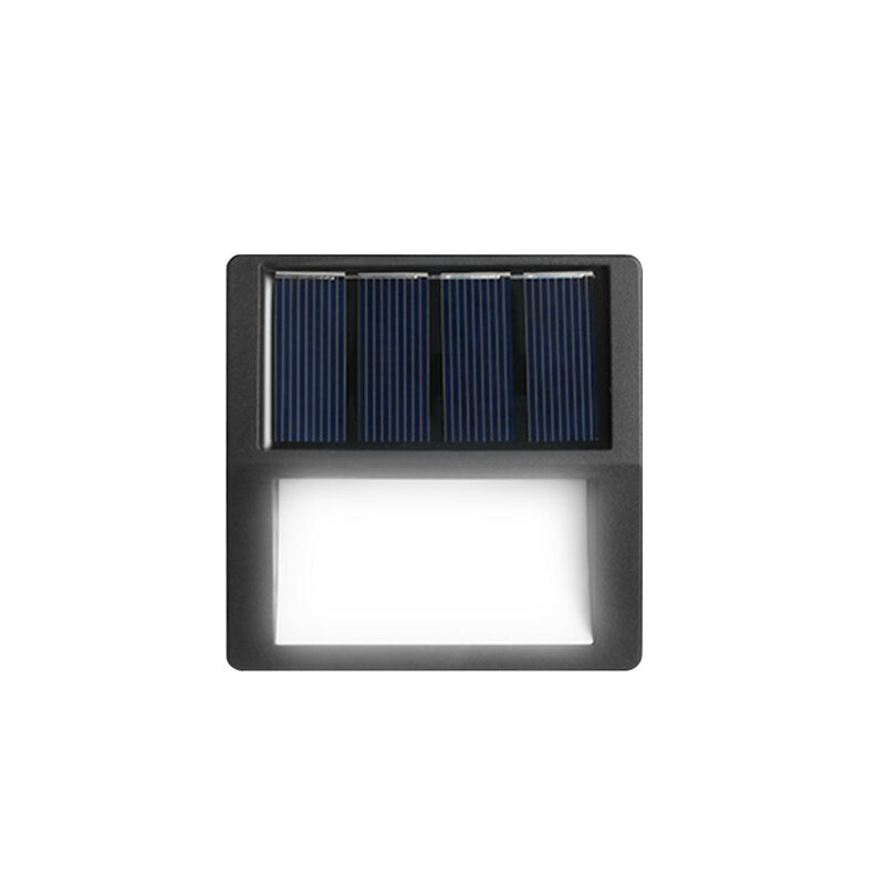 Solar Lights Replacement Top 8cm Solar Lantern Parts Solar Panel Powered Lantern Lid Lights For Outdoor Pathway Yard