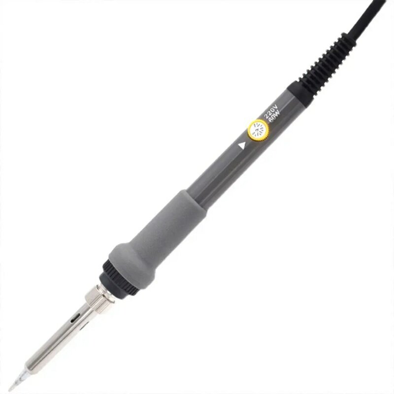 Mini ferro de solda elétrica Temperatura ajustável Lápis de calor Ferramentas de reparo de soldagem Mini Handle EU 60W