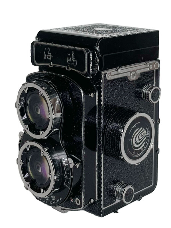 Камера Seagull 4A, национальная мода, ностальгическая металлическая сборка, модель 3D 3D, модель пазла