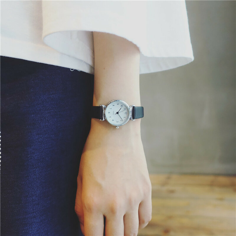 여성용 쿼츠 손목시계, 정확한 쿼츠 시계, 33 지름