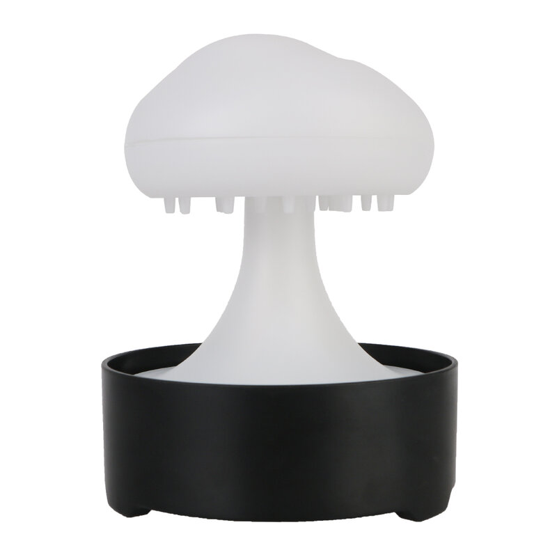 Warm White Lights Home Decor For Home Bedroom Rain Cloud Night Light Mushroom Lamp Fountain Light