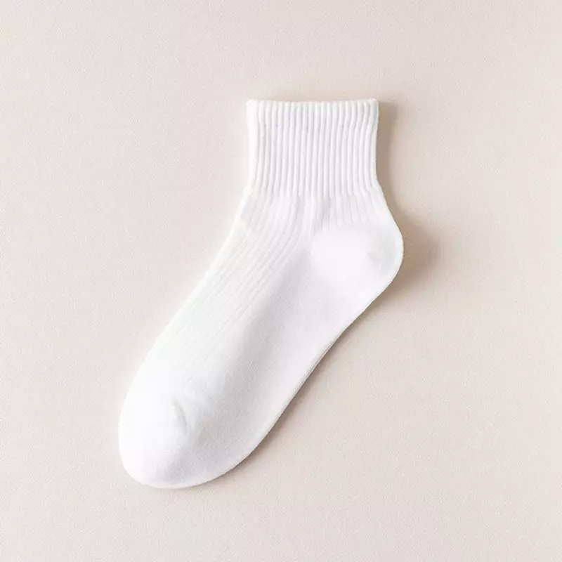 Socks pile up socks Female spring and summer thin ice  solid , women in stockings white stockings,  heated socks